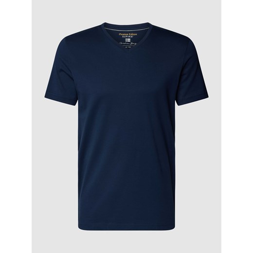 T-shirt z dekoltem w serek ze sklepu Peek&Cloppenburg  w kategorii T-shirty męskie - zdjęcie 169222207