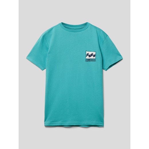 T-shirt z nadrukiem z logo ze sklepu Peek&Cloppenburg  w kategorii T-shirty chłopięce - zdjęcie 169222208