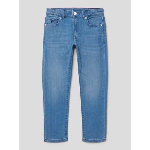 Jeansy o kroju straight fit z 5 kieszeniami ze sklepu Peek&Cloppenburg  w kategorii Spodnie chłopięce - zdjęcie 169222445