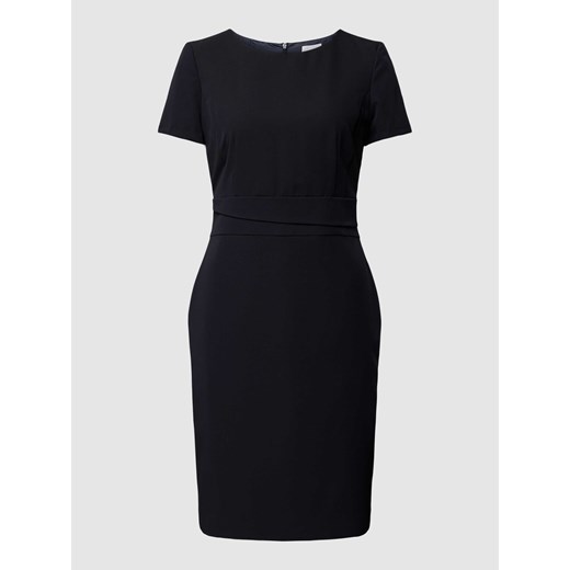 Sukienka etui o długości do kolan w jednolitym kolorze ze sklepu Peek&Cloppenburg  w kategorii Sukienki - zdjęcie 169222709