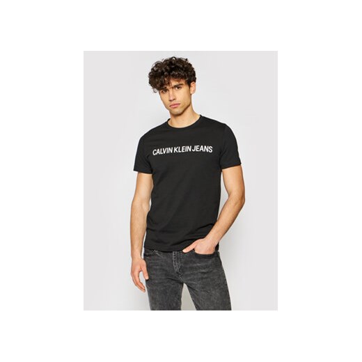Calvin Klein Jeans T-Shirt Core Institutional Logo J30J307855 Czarny Regular Fit S MODIVO