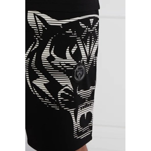 Plein Sport Szorty Tiger Line | Regular Fit Plein Sport M Gomez Fashion Store