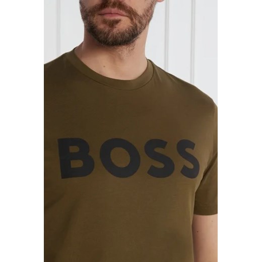 BOSS ORANGE T-shirt Thinking 1 | Regular Fit L okazja Gomez Fashion Store