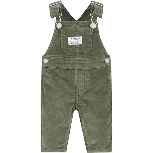 Levi&apos;s Kids Ogrodniczki w kolorze khaki ze sklepu Limango Polska w kategorii Spodnie i półśpiochy - zdjęcie 169226567