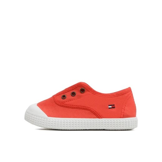 Tommy Hilfiger Trampki Low Cut Easy-On Sneaker T1X9-32824-0890 S Koralowy Tommy Hilfiger 34 promocja MODIVO