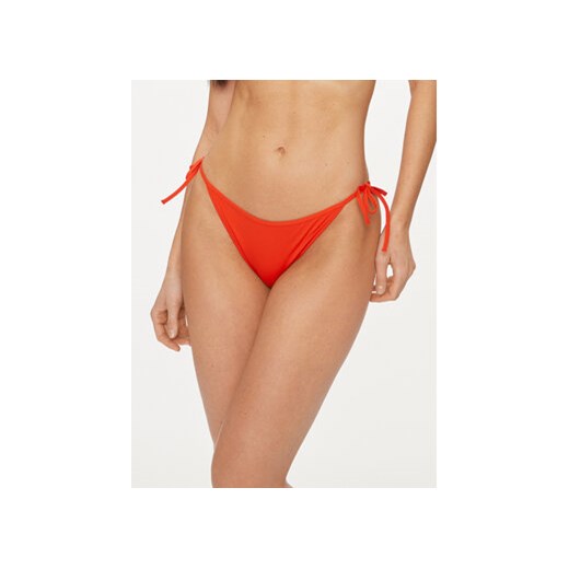 Tommy Hilfiger Dół od bikini UW0UW05096 Czerwony ze sklepu MODIVO w kategorii Stroje kąpielowe - zdjęcie 169230587