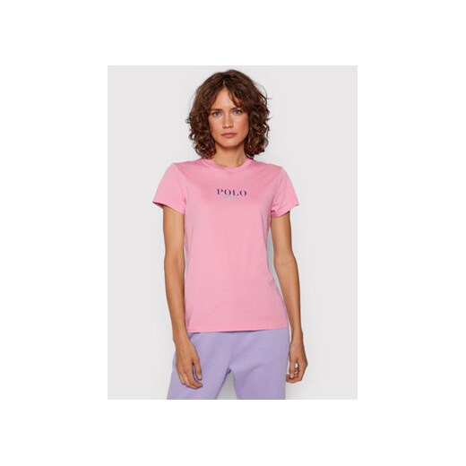 Polo Ralph Lauren T-Shirt 211847078003 Różowy Regular Fit Polo Ralph Lauren XXS MODIVO promocja