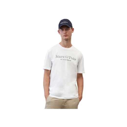 Marc O'Polo T-Shirt B21201251052 Biały Regular Fit ze sklepu MODIVO w kategorii T-shirty męskie - zdjęcie 169231115