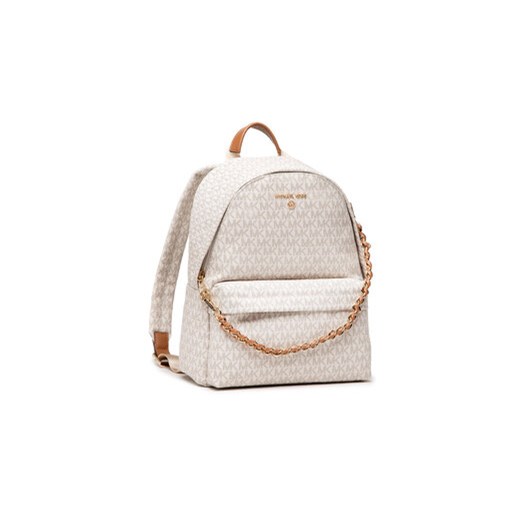 MICHAEL Michael Kors Plecak Slater 30T0G04B6B Biały Michael Michael Kors uniwersalny MODIVO