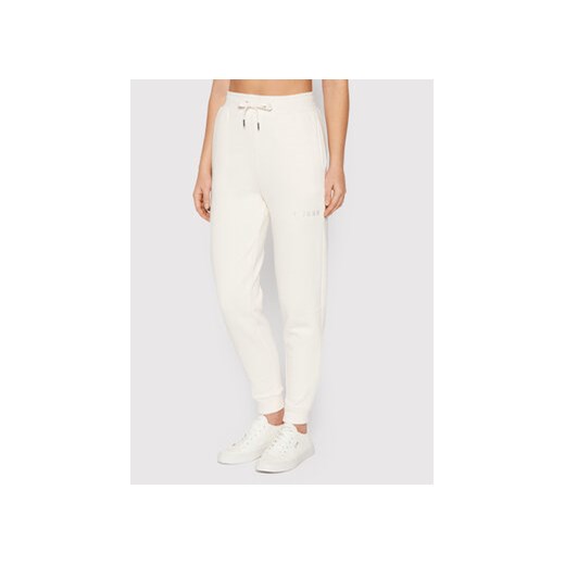 Guess Spodnie dresowe V2RB23 K9V31 Biały Regular Fit Guess XS MODIVO