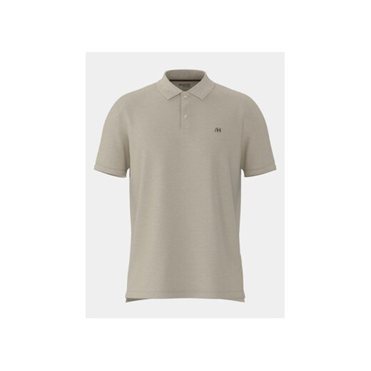 Selected Homme Polo 16087839 Beżowy Regular Fit ze sklepu MODIVO w kategorii T-shirty męskie - zdjęcie 169231968
