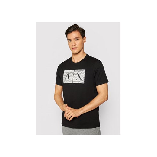 Armani Exchange T-Shirt 8NZTCK Z8H4Z 1200 Czarny Slim Fit ze sklepu MODIVO w kategorii T-shirty męskie - zdjęcie 169232938