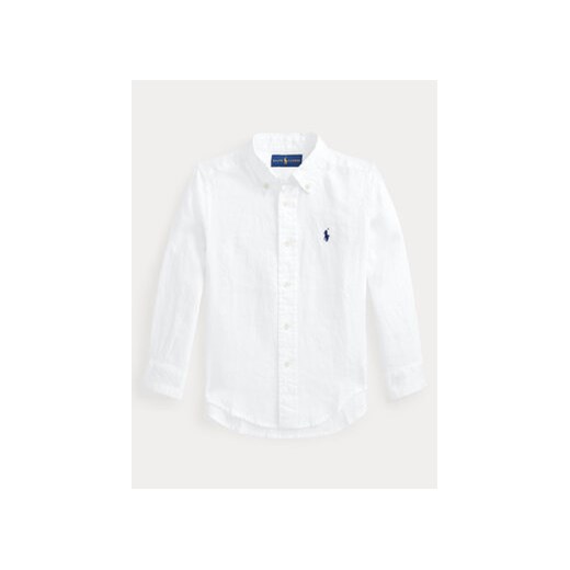 Polo Ralph Lauren Koszula 322865270005 Biały Regular Fit ze sklepu MODIVO w kategorii Koszule chłopięce - zdjęcie 169232966
