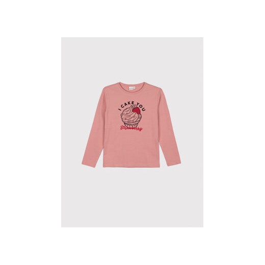 Coccodrillo Bluzka WC2143102EVG Różowy Regular Fit 98 MODIVO