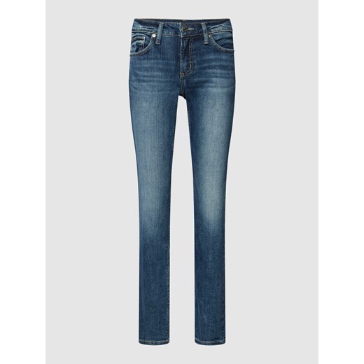 Jeansy z prostą nogawką i 5 kieszeniami model ‘Suki’ Silver Jeans 30/31 Peek&Cloppenburg 
