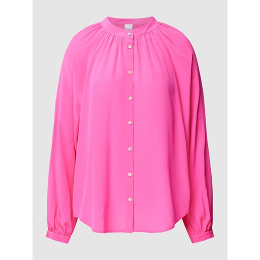 Bluzka jedwabna w jednolitym kolorze model ‘Birteton’ ze sklepu Peek&Cloppenburg  w kategorii Bluzki damskie - zdjęcie 169237559