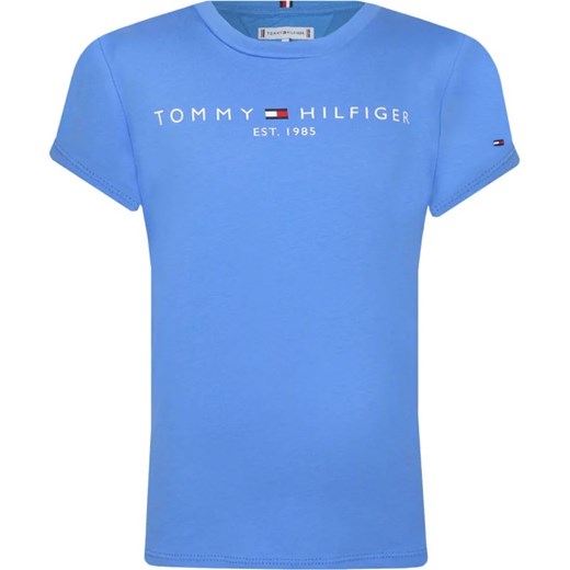 T-shirt chłopięce Tommy Hilfiger z krótkim rękawem z napisami 