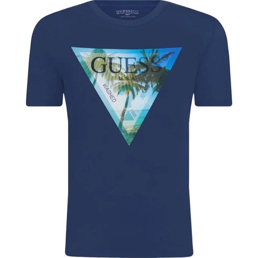 Guess T-shirt | Regular Fit ze sklepu Gomez Fashion Store w kategorii T-shirty chłopięce - zdjęcie 169237818