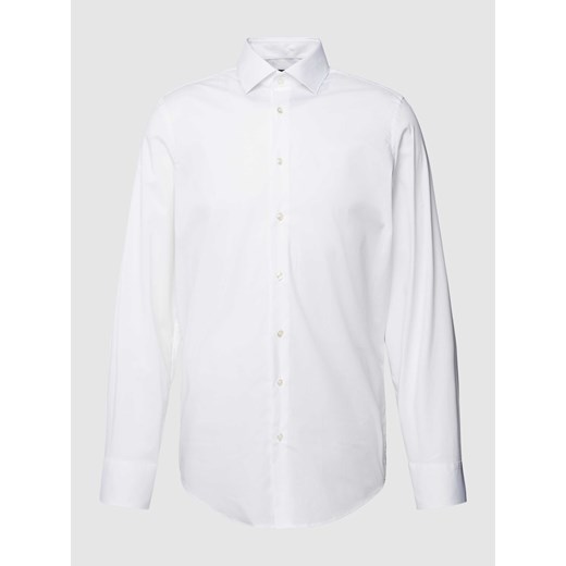 Koszula biznesowa w jednolitym kolorze ze sklepu Peek&Cloppenburg  w kategorii Koszule męskie - zdjęcie 169239107