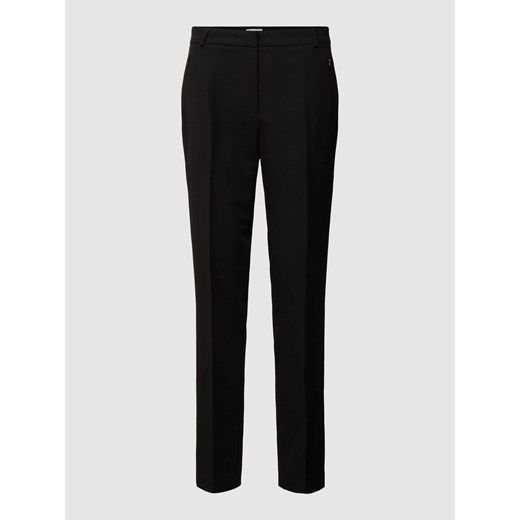 Spodnie o kroju slim fit w jednolitym kolorze ze sklepu Peek&Cloppenburg  w kategorii Spodnie damskie - zdjęcie 169239297