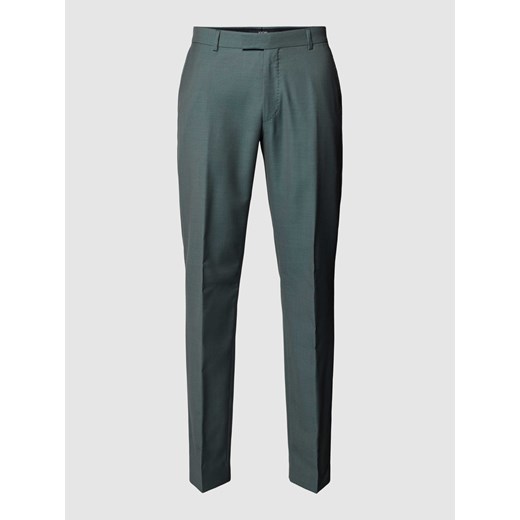 Spodnie do garnituru o kroju slim fit z żywej wełny model ‘Blayr’ ze sklepu Peek&Cloppenburg  w kategorii Spodnie męskie - zdjęcie 169239417