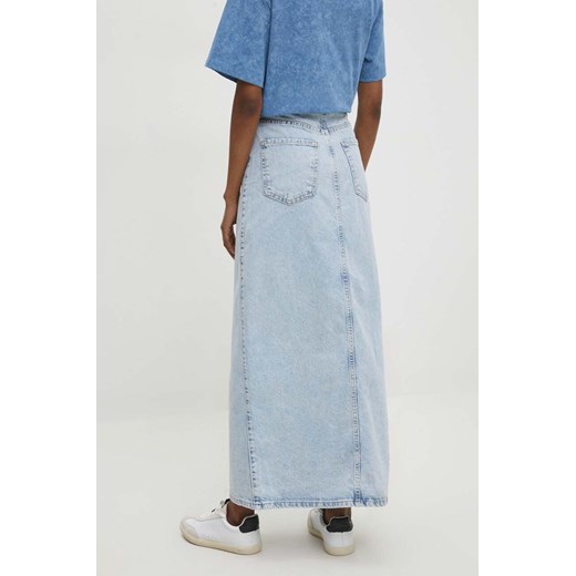 Spódnica niebieska Answear Lab maxi 