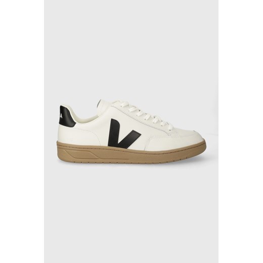 Veja sneakersy skórzane V-12 kolor biały XD0203640 ze sklepu PRM w kategorii Buty sportowe męskie - zdjęcie 169246855