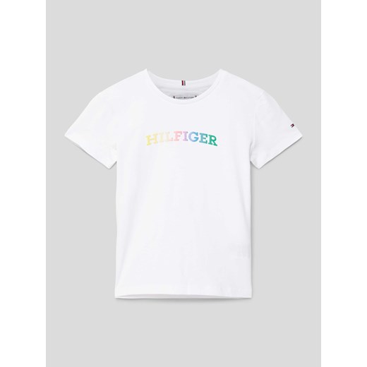 T-shirt z nadrukiem z logo model ‘MONOTYPE’ 152 Peek&Cloppenburg 