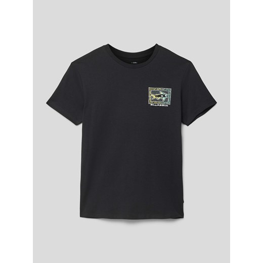 T-shirt z nadrukiem z logo i motywem model ‘SHARKY’ ze sklepu Peek&Cloppenburg  w kategorii T-shirty chłopięce - zdjęcie 169247205