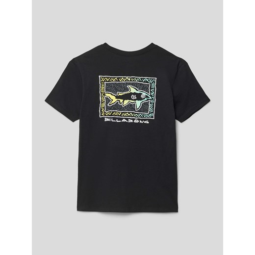 T-shirt chłopięce Billabong czarny z krótkim rękawem 