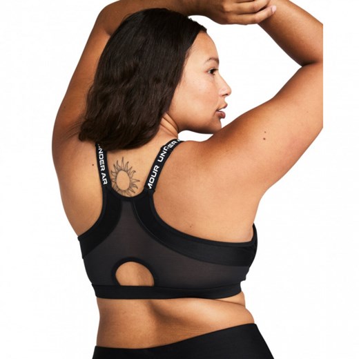 Biustonosz treningowy Under Armour UA Infinity Low 2.0 Bra - czarny ze sklepu Sportstylestory.com w kategorii Biustonosze - zdjęcie 169247618