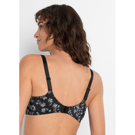Biustonosz minimizer na fiszbinach, z poliamidu z recyklingu 85 bonprix