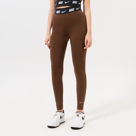 NIKE LEGGINGS HIGH WAISTED LOGO ze sklepu Sizeer w kategorii Spodnie damskie - zdjęcie 169250909