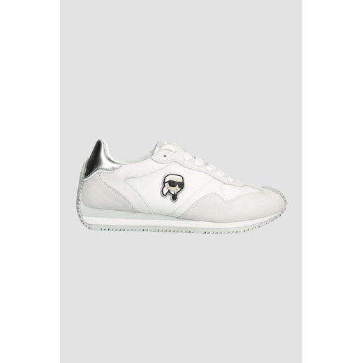 KARL LAGERFELD Białe sneakersy Velocette Embro Nft, Rozmiar 39 ze sklepu outfit.pl w kategorii Buty sportowe damskie - zdjęcie 169251338