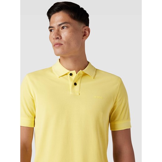 Koszulka polo o kroju slim fit z detalem z logo model ‘Prime’ XL Peek&Cloppenburg 