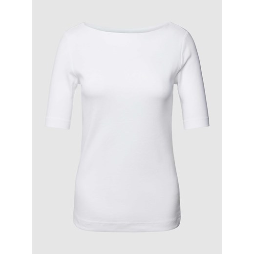 T-shirt w jednolitym kolorze ze sklepu Peek&Cloppenburg  w kategorii Bluzki damskie - zdjęcie 169255165