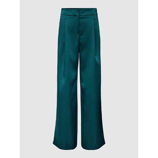 Spodnie z lamowaną kieszenią z tyłu ze sklepu Peek&Cloppenburg  w kategorii Spodnie damskie - zdjęcie 169255345