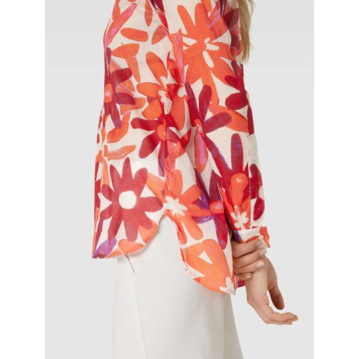 Bluzka z kwiatowym wzorem model ‘Janice’ S Peek&Cloppenburg 