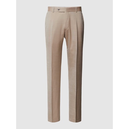 Spodnie do garnituru w jednolitym kolorze z mieszanki wiskozy ze sklepu Peek&Cloppenburg  w kategorii Spodnie męskie - zdjęcie 169255487