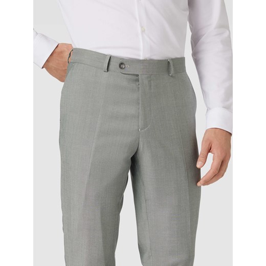 Spodnie do garnituru o kroju slim fit w kant model ‘Silas’ Carl Gross 27 Peek&Cloppenburg 