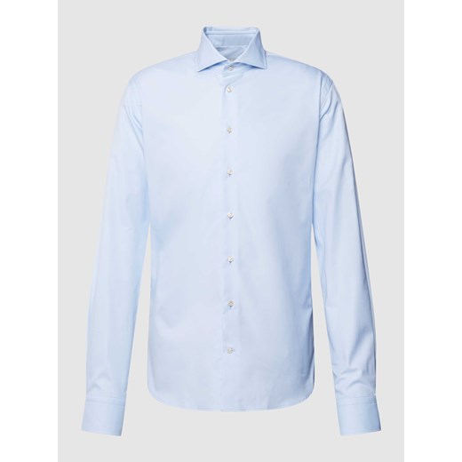 Koszula casualowa w jednolitym kolorze ze sklepu Peek&Cloppenburg  w kategorii Koszule męskie - zdjęcie 169255508