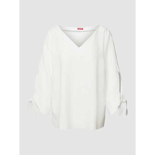 Bluzka w jednolitym kolorze z rękawem o dł. 3/4 ze sklepu Peek&Cloppenburg  w kategorii Bluzki damskie - zdjęcie 169255785