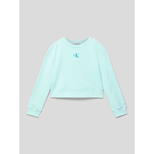 Bluza z nadrukiem z logo ze sklepu Peek&Cloppenburg  w kategorii Bluzy dziewczęce - zdjęcie 169255835