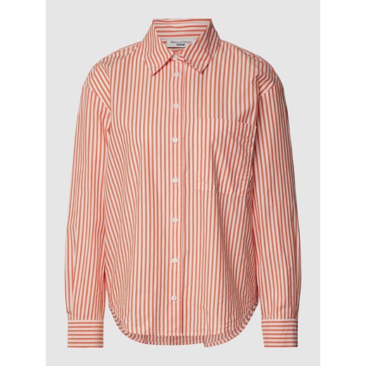Bluzka koszulowa ze wzorem w paski ze sklepu Peek&Cloppenburg  w kategorii Koszule damskie - zdjęcie 169255845