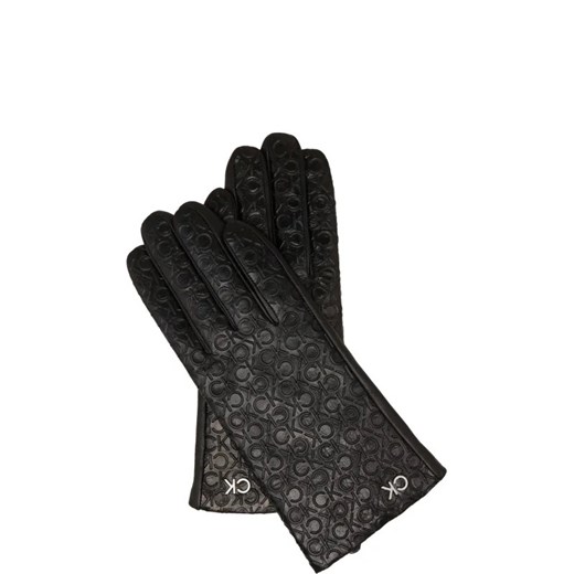 Calvin Klein Skórzane rękawiczki Calvin Klein M/L okazja Gomez Fashion Store