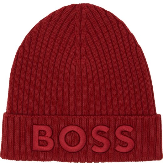 BOSS BLACK Wełniana czapka Zaryan ze sklepu Gomez Fashion Store w kategorii Czapki zimowe damskie - zdjęcie 169258937