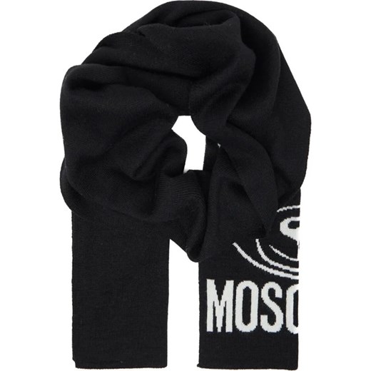 Moschino Szal | z dodatkiem wełny Moschino Uniwersalny Gomez Fashion Store