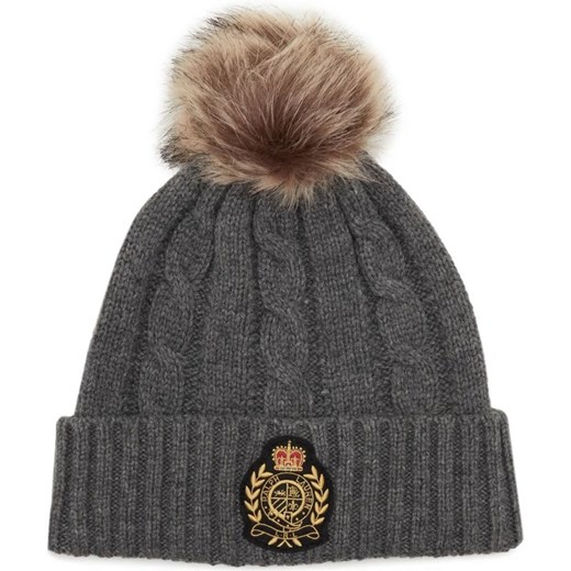 LAUREN RALPH LAUREN Czapka CABLE COLD WEATHER | z dodatkiem wełny ze sklepu Gomez Fashion Store w kategorii Czapki zimowe damskie - zdjęcie 169259287