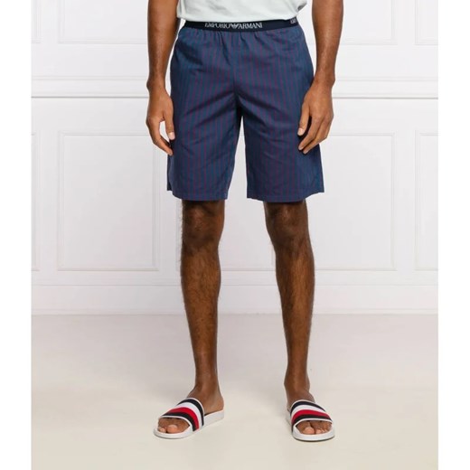 Emporio Armani Szorty od piżamy | Regular Fit Emporio Armani L Gomez Fashion Store okazyjna cena