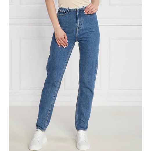 Jeansy damskie Calvin Klein na wiosnę